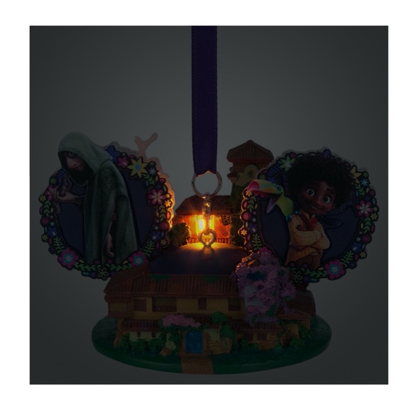 2023 Disney Parks Encanto Light-Up Living Magic Sketchbook Ear Hat Ornament - Picture 2 of 3